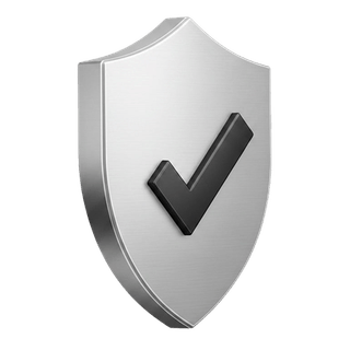 Approval checkmark icon in 3D on the Suretanive how it works page